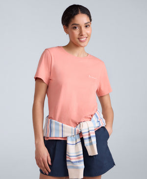 Marina Womens Logo T-Shirt - Pink