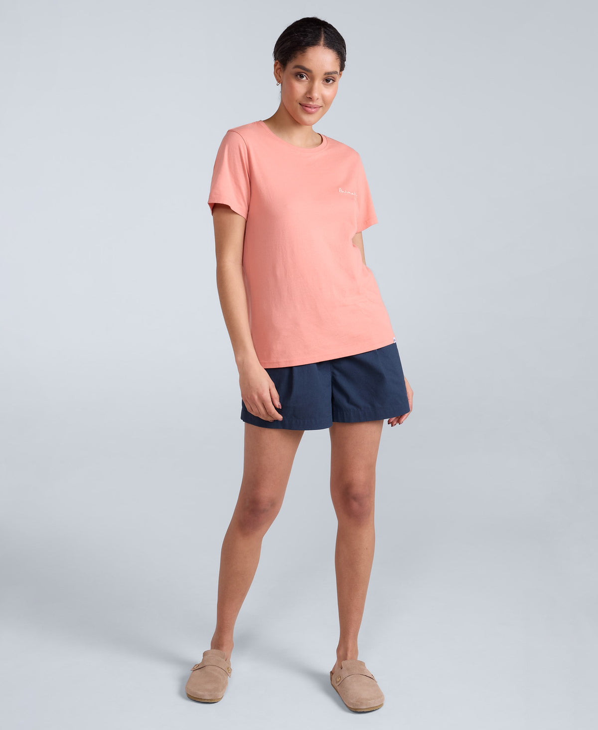 Marina Womens Logo T-Shirt - Pink