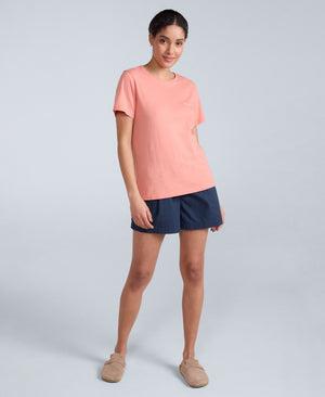 Marina Womens Logo T-Shirt - Pink