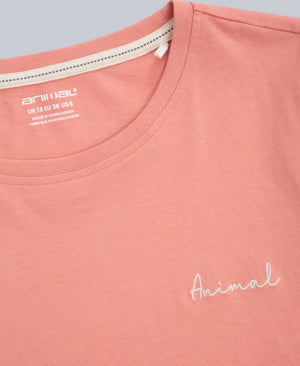 Marina Womens Logo T-Shirt - Pink