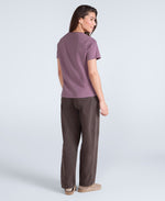 Marina Womens Logo T-Shirt - Purple