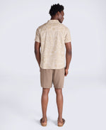 Will Mens Printed Shirt - Beige