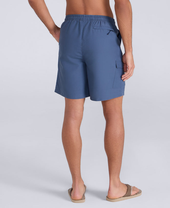 Reeva Mens Swim Shorts - Dark Blue