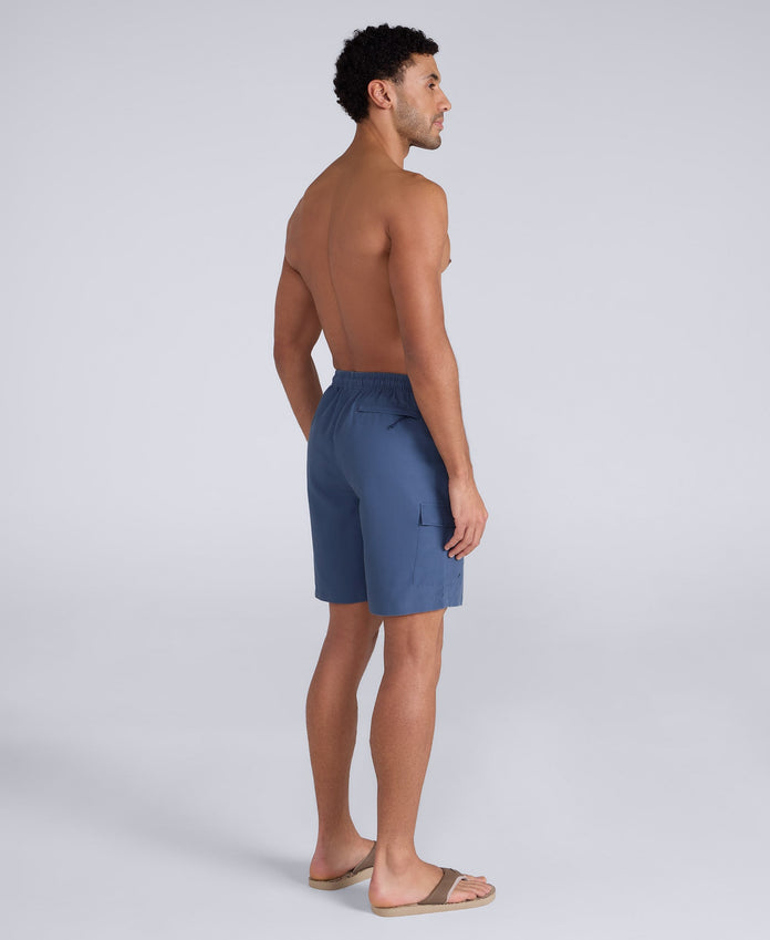 Reeva Mens Swim Shorts - Dark Blue