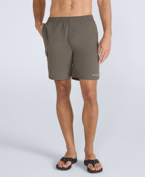 Reeva Mens Swim Shorts - Khaki