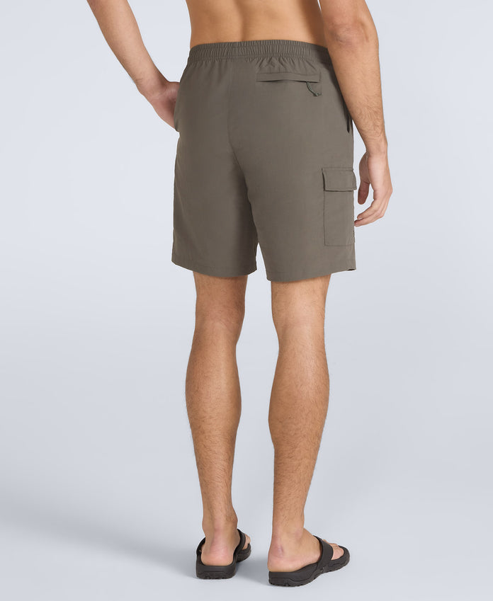 Reeva Mens Swim Shorts - Khaki