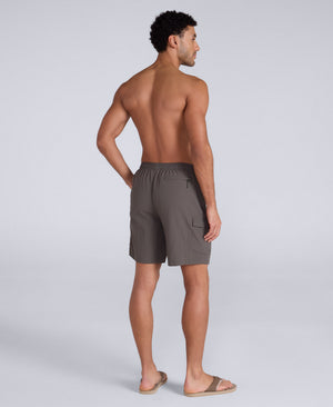 Reeva Mens Swim Shorts - Khaki