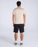 Latero Mens Logo Swim Tee - Beige