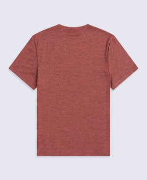 Latero Mens Logo Swim Tee - Rust