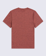 Latero Mens Logo Swim Tee - Rust