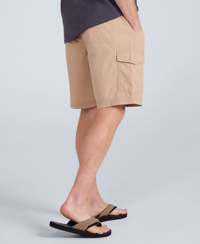 Atlantis Mens Cargo Shorts - Beige