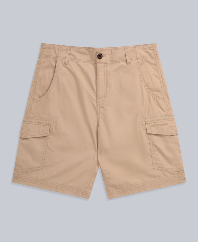 Atlantis Mens Cargo Shorts - Beige