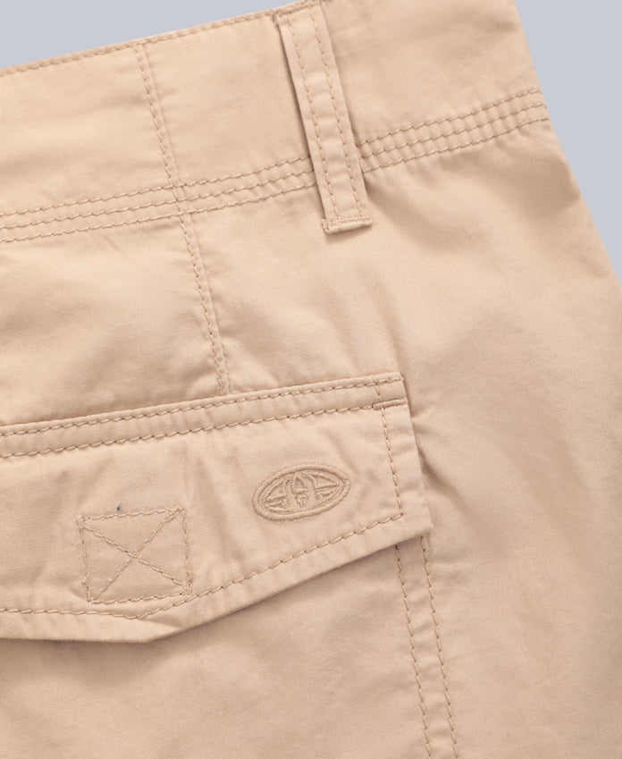 Atlantis Mens Cargo Shorts - Beige