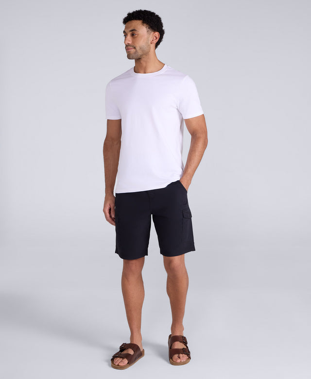 Atlantis Mens Cargo Shorts - Black