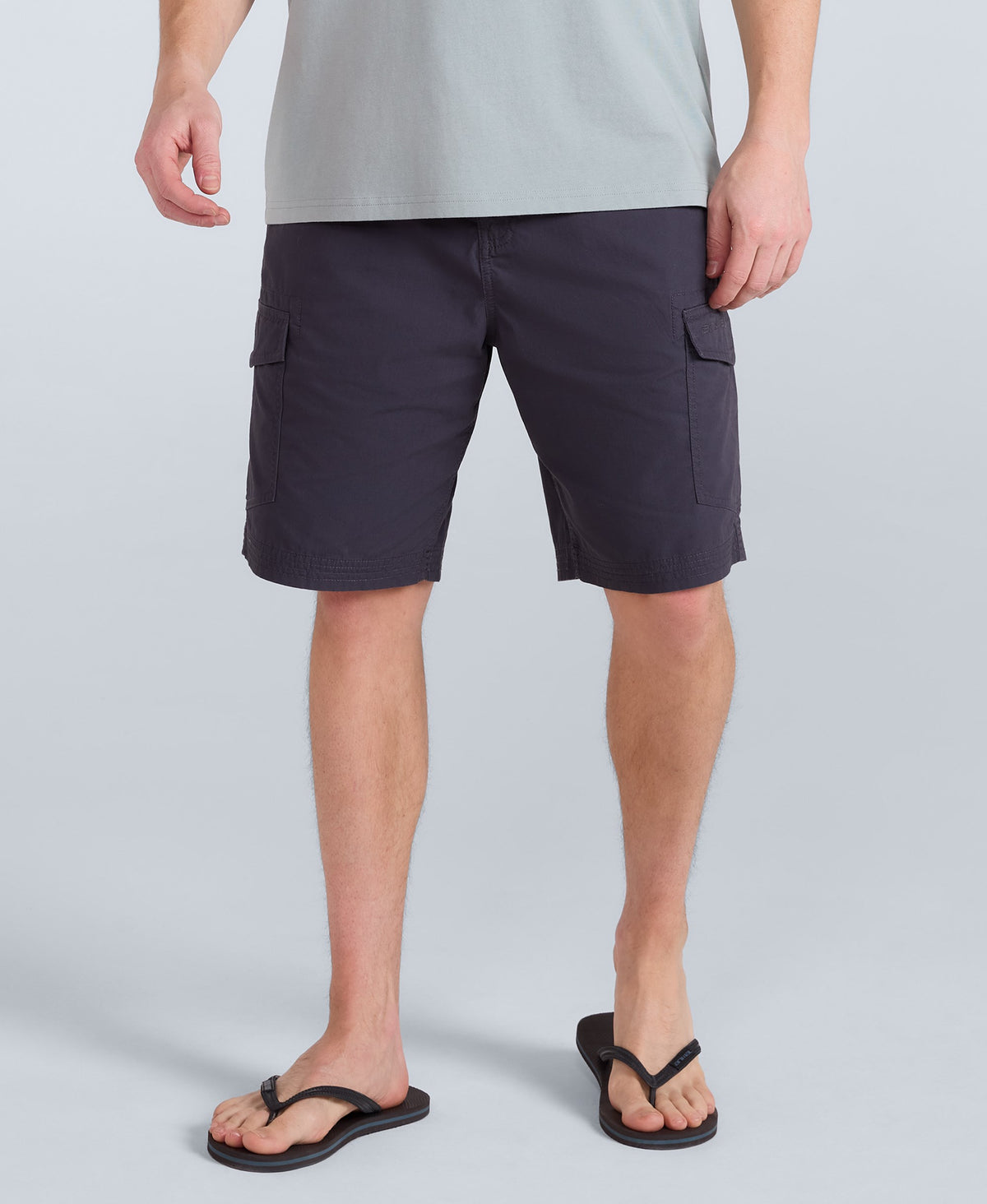 Atlantis Mens Cargo Shorts - Charcoal