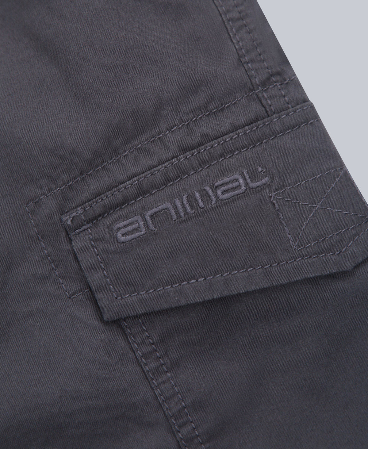 Atlantis Mens Cargo Shorts - Charcoal