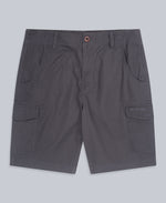 Atlantis Mens Organic Cargo Shorts - Charcoal