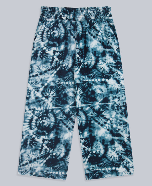Tassia Womens Recycled Capri Trousers - Blue