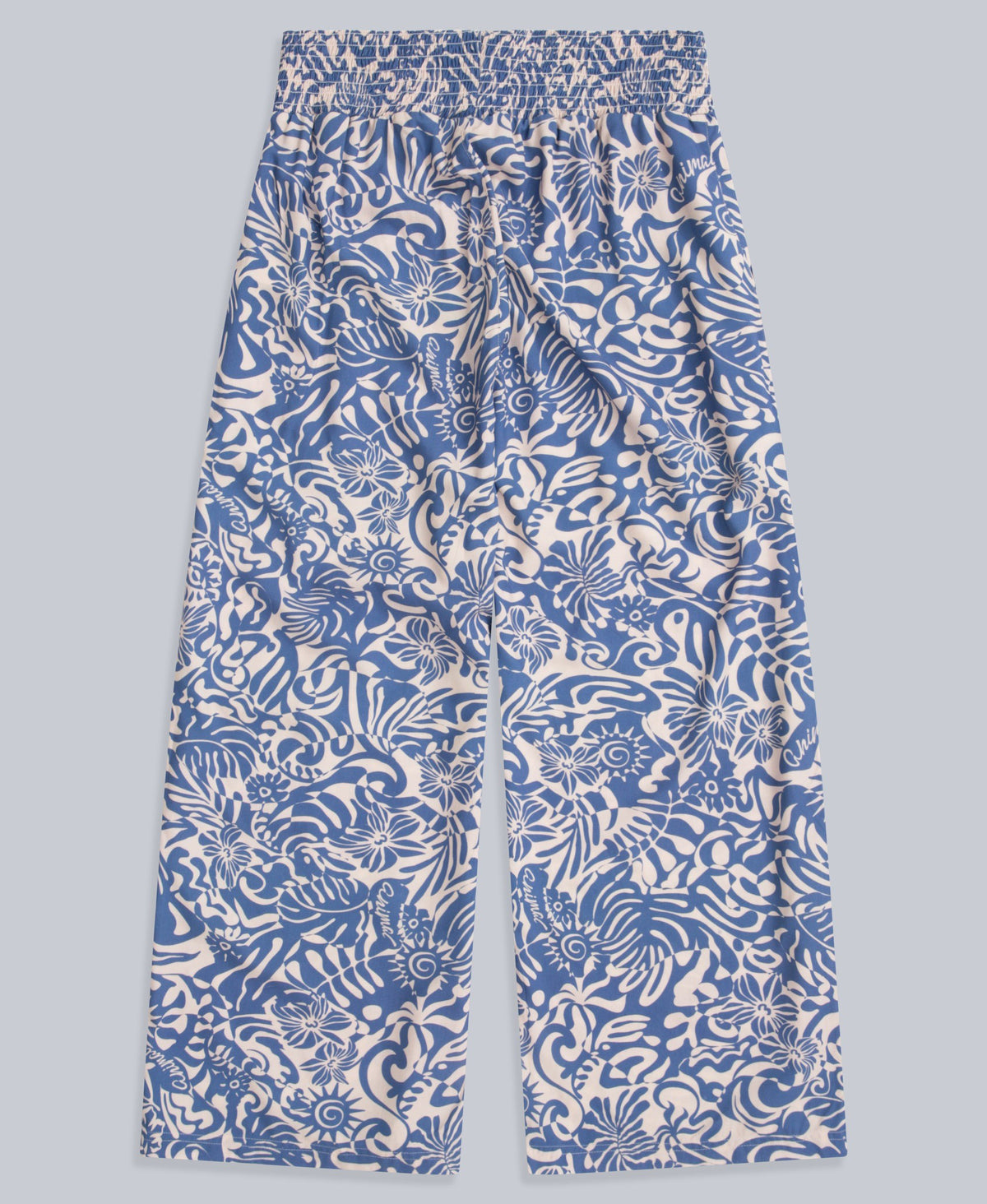 Carbis Womens Cropped Beach Trousers - Light Blue