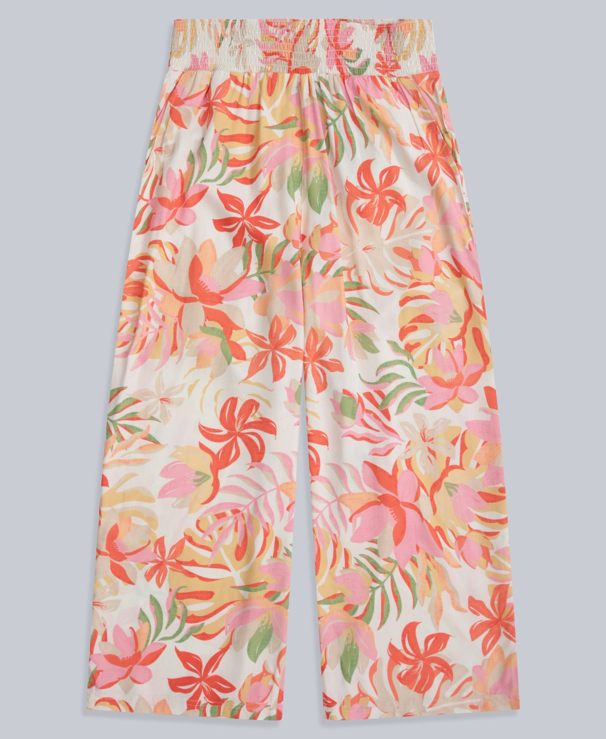 Carbis Womens Cropped Beach Trousers - Off White