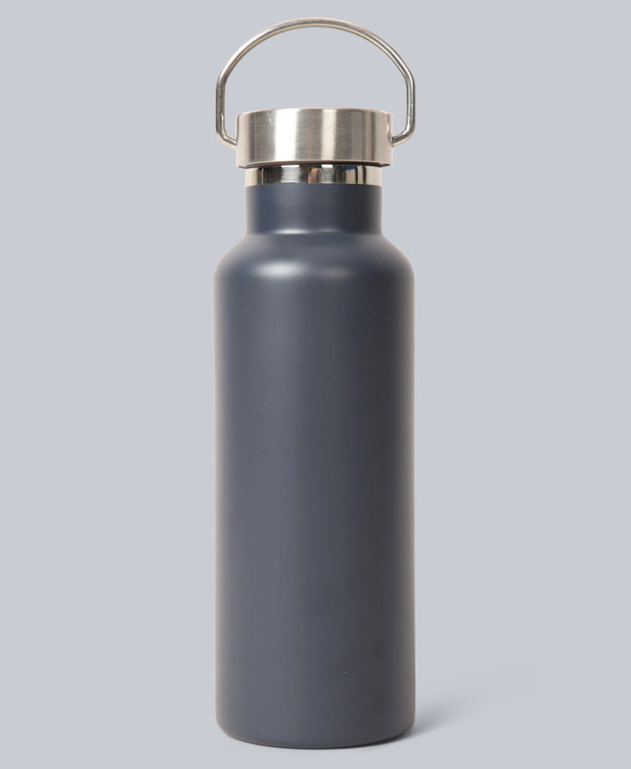 Plain Metal Bottle - Navy