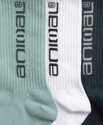 Austin Mens Recycled Socks 3-Pack - Pale Blue