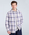 Cove Mens Flannel Shirt - Beige