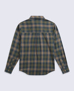 Cove Mens Flannel Shirt - Khaki