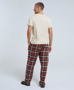 Kickback Mens Organic Pyjama Set - Rust