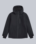 Laxx Mens Logo Snow Jacket - Black