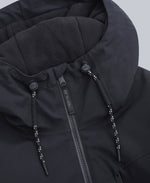 Laxx Mens Logo Snow Jacket - Black