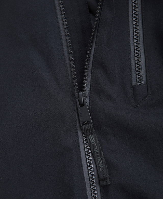 Laxx Mens Logo Snow Jacket - Black