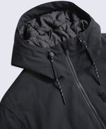Laxx Mens Logo Snow Jacket - Black