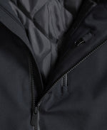 Laxx Mens Logo Snow Jacket - Black