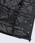 Laxx Mens Logo Snow Jacket - Black