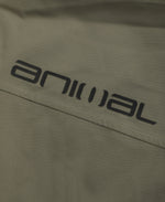 Laxx Mens Logo Snow Jacket - Khaki