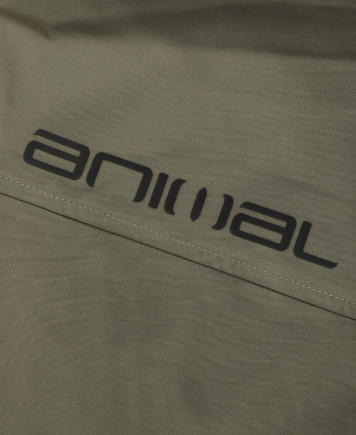 Laxx Mens Logo Snow Jacket - Khaki