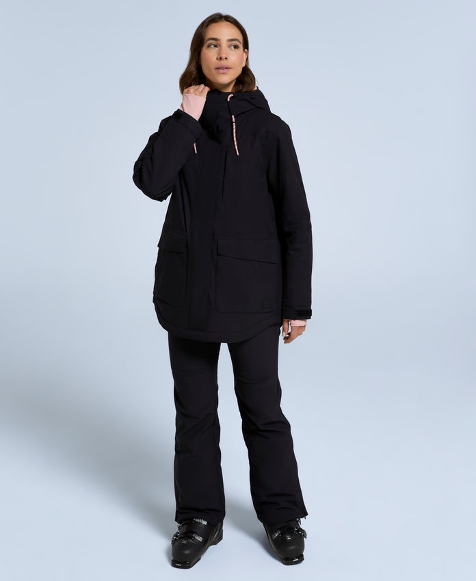 Tignes Womens Snow Jacket - Jet Black