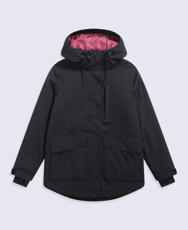 Tignes Womens Snow Jacket - Jet Black