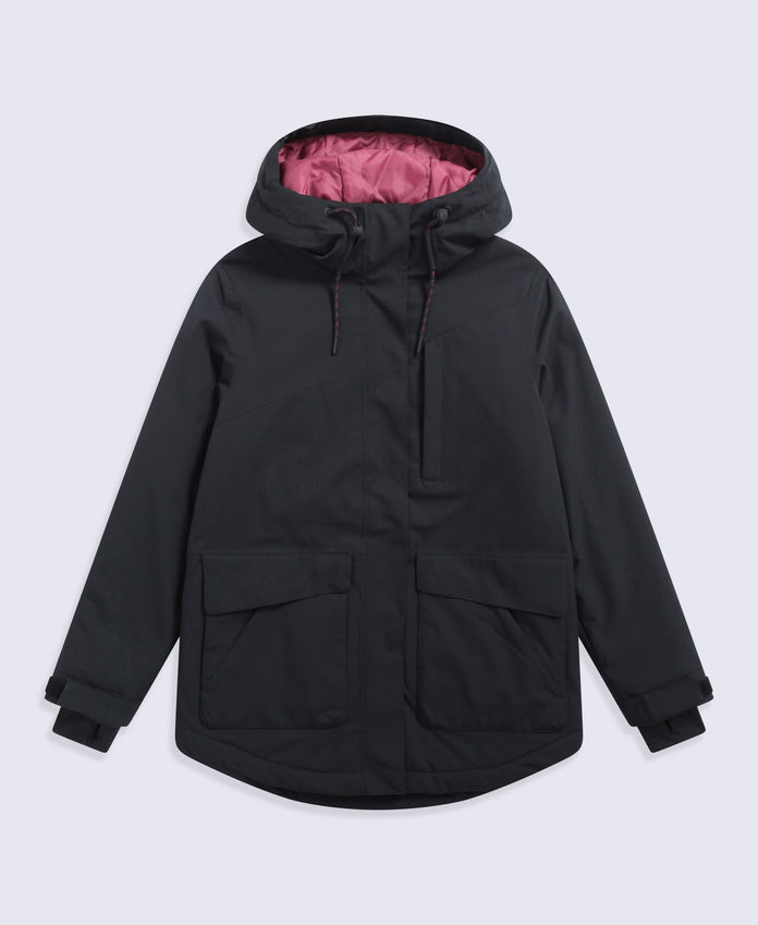 Tignes Womens Snow Jacket - Jet Black