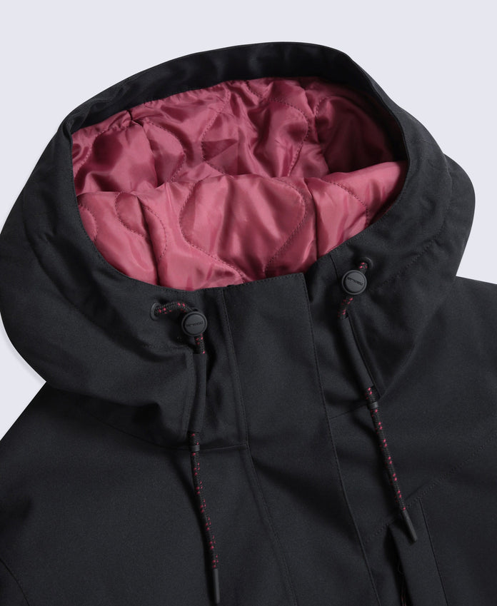 Tignes Womens Snow Jacket - Jet Black