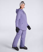 Tignes Womens Waterproof Snow Jacket - Light Blue