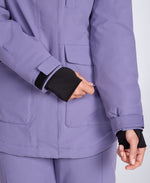 Tignes Womens Waterproof Snow Jacket - Light Blue