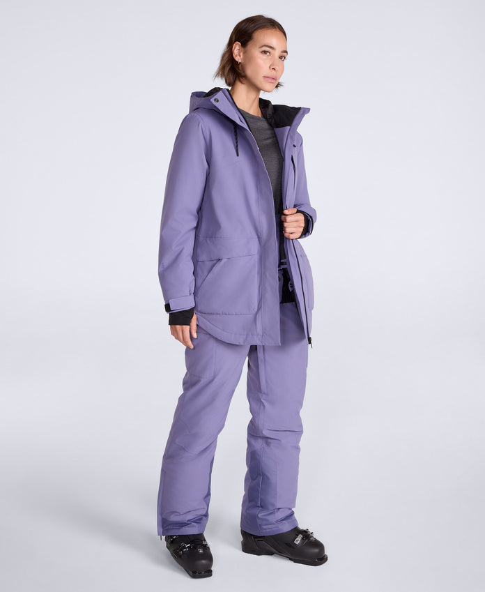 Tignes Womens Waterproof Snow Jacket - Light Blue