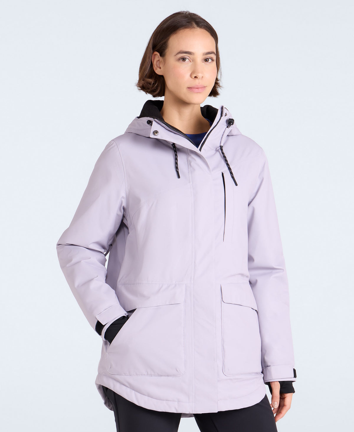 Tignes Womens Waterproof Snow Jacket - Light Purple