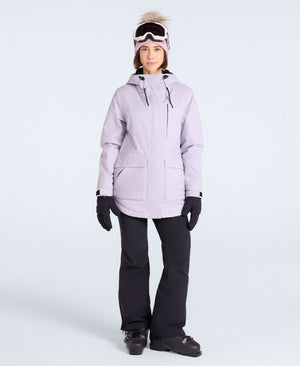 Tignes Womens Waterproof Snow Jacket - Light Purple
