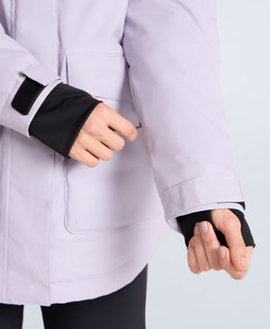 Tignes Womens Waterproof Snow Jacket - Light Purple