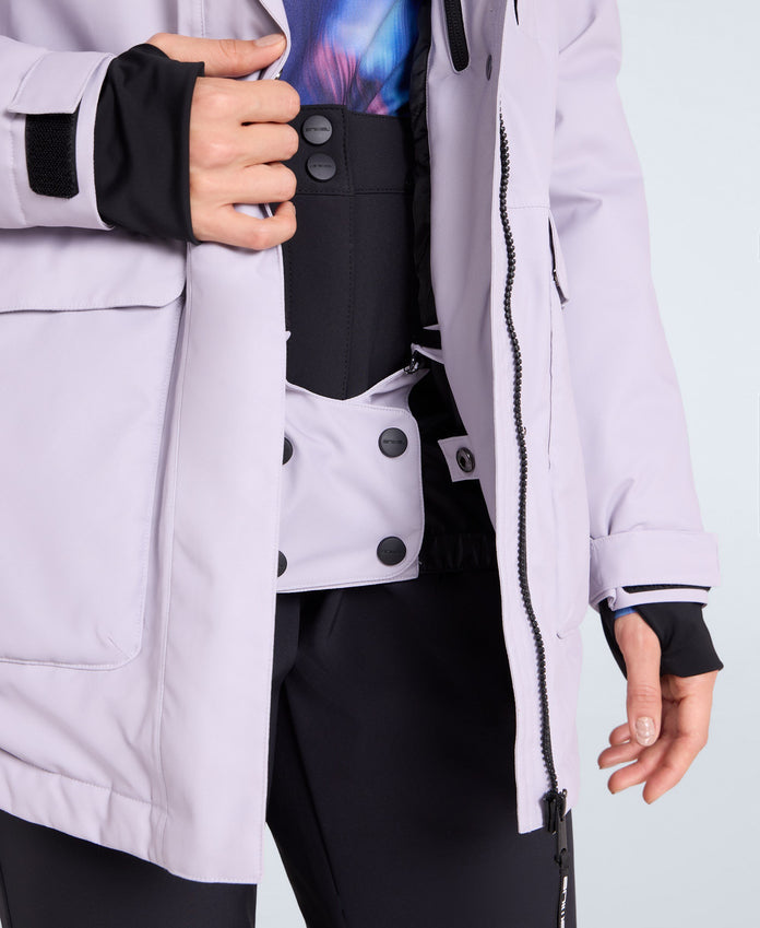 Tignes Womens Snow Jacket - Light Purple