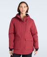 Tignes Womens Waterproof Snow Jacket - Red