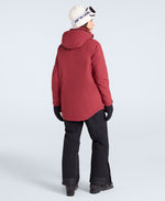 Tignes Womens Snow Jacket - Red